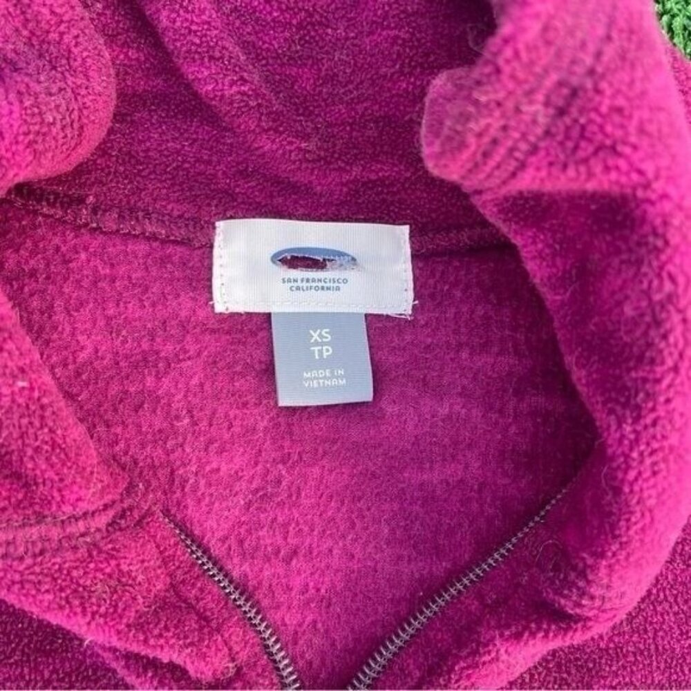 Old Navy fleece zippered sweater size XS - Picture 6 of 7